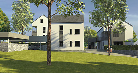 Ensemble d'habitations à Flémalle